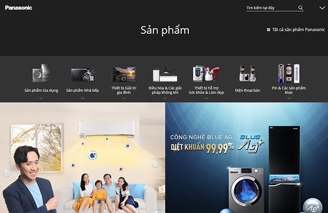 Mẫu thiết kế website đồ gia dụng 4